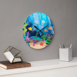 strand van schatvis grote klok