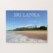 strand van sri lanka galle legpuzzel (Horizontaal)