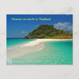 strand van Thailand Briefkaart