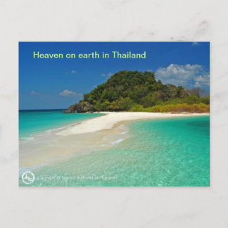 strand van Thailand Briefkaart