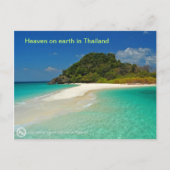 strand van Thailand Briefkaart (Voorkant)