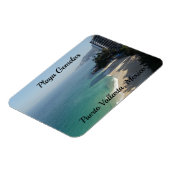 strand van Turquoise oceaanzand Magneet (Linkerzijde)