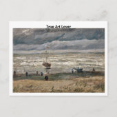 Strand van Vincent van Gogh in Scheveningen Briefkaart (Voorkant)