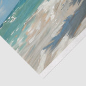 Strand Varken Zwemmen Decoupage Tissuepapier (Detail)