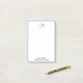 Strand Vastgoedbedrijf Aangepaste Kust Makelaar Post-it® Notes (Op bureau)