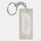 Strand Verhuur Huis Vakantiehuis Naam Sleutelhanger (Voorkant Links)