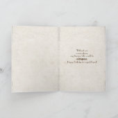 Strand verjaardag voor vriend kaart (Binnen)