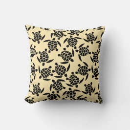 Strand Vibe Motief | Zeeschildpad Patroon Kussen