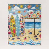 Strand Vibe Puzzel (Verticaal)