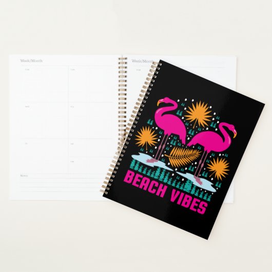 Strand Vibe Roze Flamingo's Design Planner (Display)