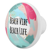 Strand Vibe Strand Leven Keramische Knop (Rechts)