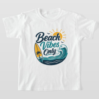 Strand Vibes Alleen Kinder T-Shirt