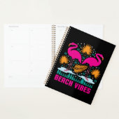 Strand Vibes Pink Flamingos-19501 Planner (Display)
