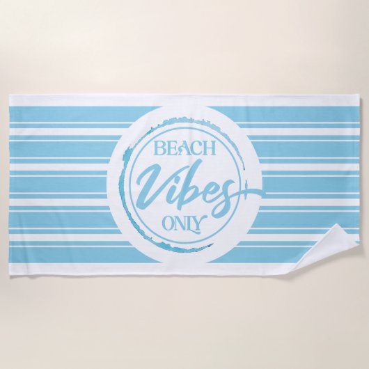 Strand Vibes Strand Handdoek (Voorkant)