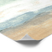 Strand Viering van het leven Foto Download begrafe Poster (Hoek)