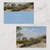 strand visitekaartje (Voorkant / Achterkant)