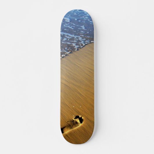Strand Voetstappen Skateboard (Voorkant)