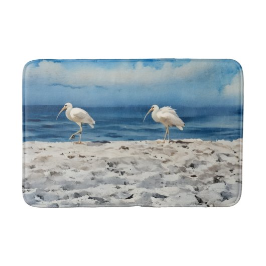 Strand Vogels Badmat (Voorkant)
