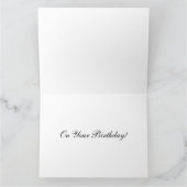 Strand voor de liefde Verjaardag Kaart (Binnen)