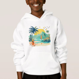 Strand voor een zomerse rust