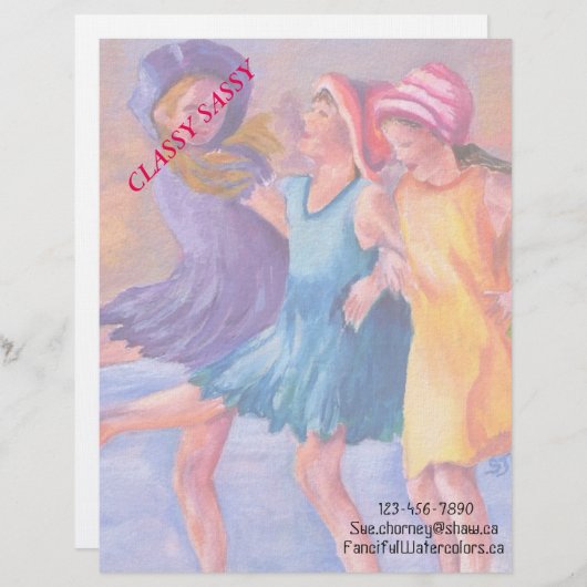 STRAND VRIENDINNEN  BRIEFHOOFD (Voorkant / Achterkant)