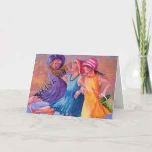 STRAND VRIENDINNEN KAART