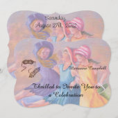 STRAND VRIENDINNEN  KAART (Voorkant / Achterkant)