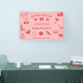 Strand vrijgezellenfeest kust Doodle Spandoek (Beurs)