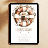 Strand Vrijgezellenfeest Laatste toast aan de kust Kaart