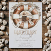 Strand Vrijgezellenfeest Laatste toast aan de kust Kaart