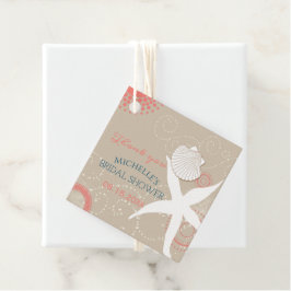 Strand Vrijgezellenfeest viering Bedankjes Labels