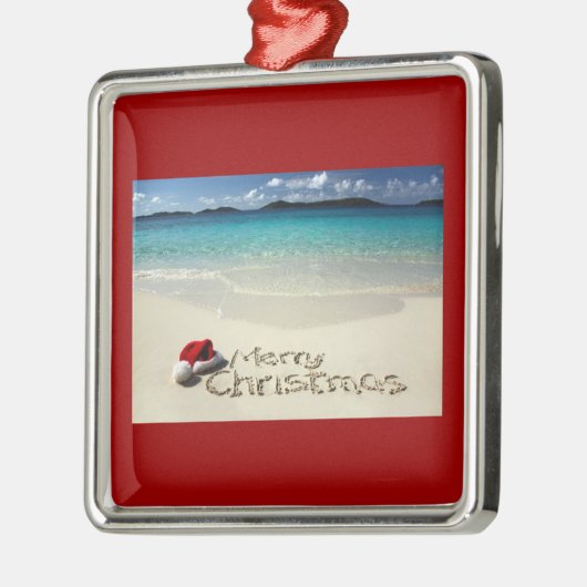 STRAND VROLIJK KERSTMIS ORNAMENT (Links)