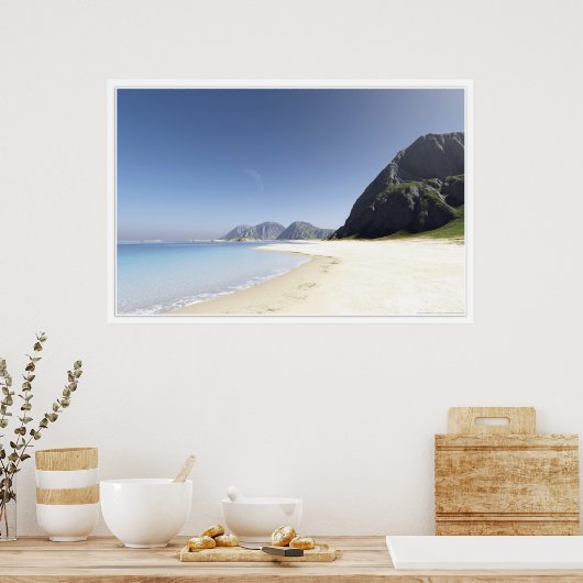 strand wailua poster (Keuken)