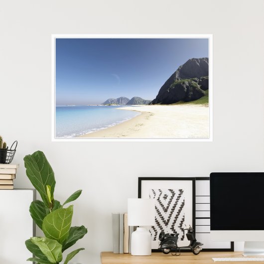 strand wailua poster (Thuiskantoor)