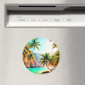 Strand wallpaper magneet (Insitu (Vaatwasser))