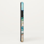 strand Water Kustlijn Shoreline Monogram Case-Mate iPhone Case (Achterkant / rechts)