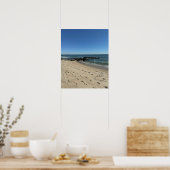 Strand waterscape poster (Keuken)