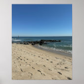 Strand waterscape poster (Voorkant)
