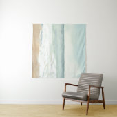 Strand Waterverf Wandkleed (In Situ (horizontaal))