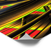 'Strand Wave' Poster (Hoek)