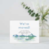 Strand We hebben Briefkaart verplaatst (Staand voorkant)