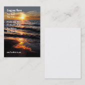 Strand Zakelijke Kaarten Visitekaartje (Voorkant / Achterkant)