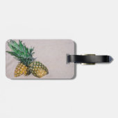 Strand, Zand, Ananas - Persoonlijk Bagagelabel (Achterkant horizontaal)