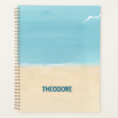Strand Zand Aqua Planner (Voorkant)