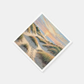 Strand Zand Duin Voetafdrukken Servet (Hoek)