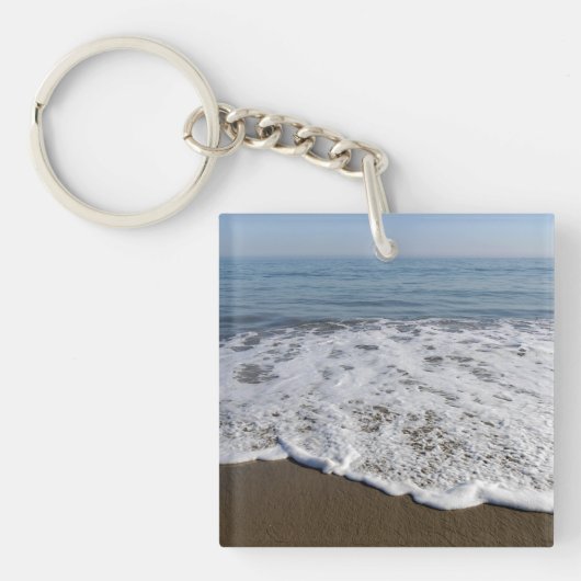 Strand/Zand/Golven Sleutelhanger (voorkant)