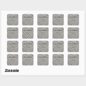 Strand Zand Hart Custom Bruiloft Stickers (Vel)