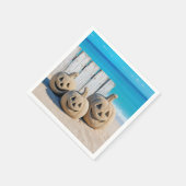 Strand Zand Jack o' Lanterns  Servet (Hoek)