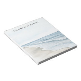 Strand Zand Oceaan Notitieblok