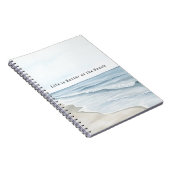 Strand Zand Oceaan Notitieboek (Rechterzijde)